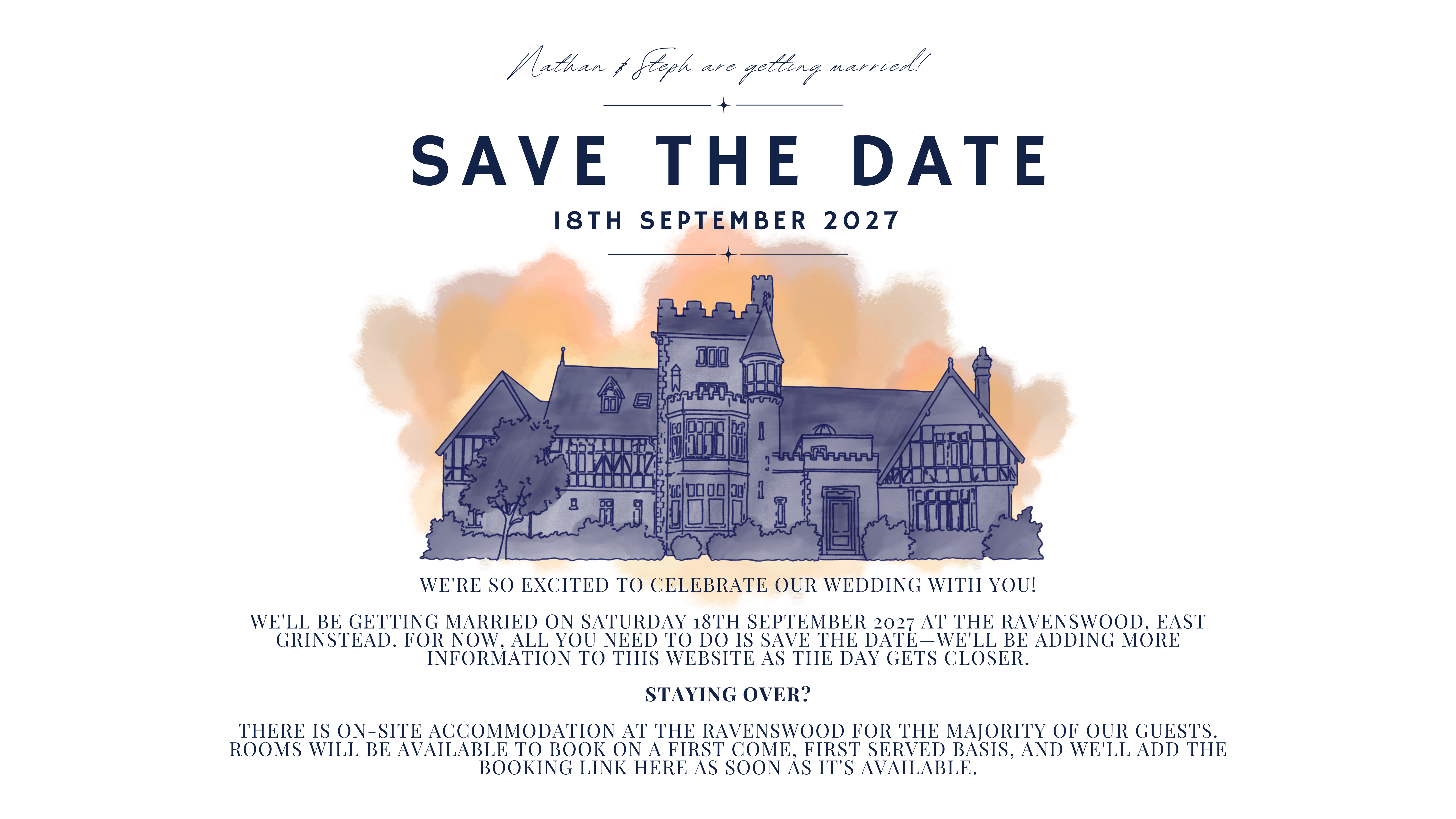 Save the Date, 18th September 2027
